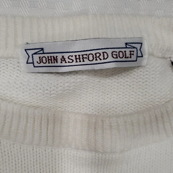 John Ashford  Sweater with Blue and Green Golf Design - Picture 7 of 11